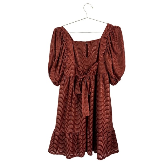 NWT Anthropologie Moon River Velvet Square Neck Dress Size M - Picture 6 of 6